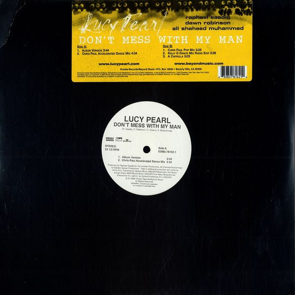 Lucy Pearl - Don't Mess With My Man (12"")