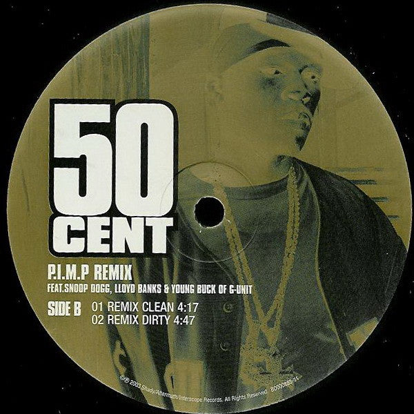 50 Cent - P.I.M.P. (Remix) (12"")