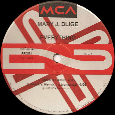 Mary J. Blige - Everything (2x12"", Single)