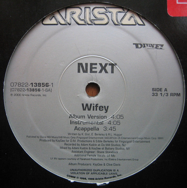Next (2) - Wifey (12"", Single)