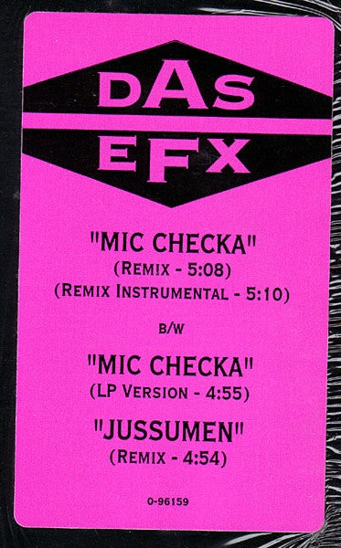 Das EFX - Mic Checka (12"")