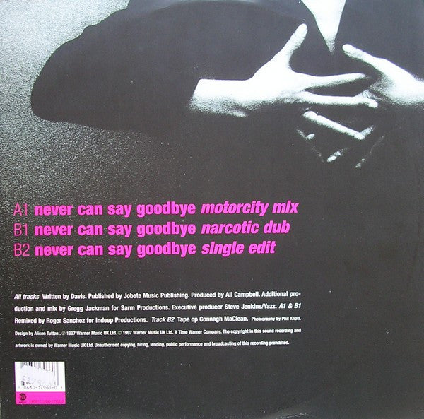 Yazz - Never Can Say Goodbye (12"")