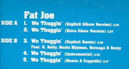 Fat Joe - We Thuggin' (12"", Single)