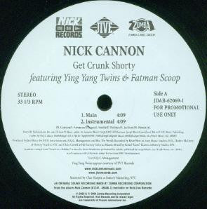 Nick Cannon - Get Crunk Shorty(12", Maxi, Promo)