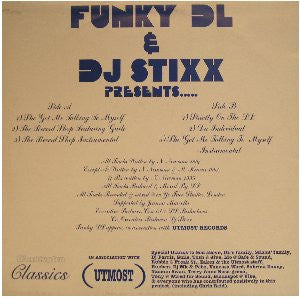 Funky DL & DJ Stixx - The Record Shop E.P. (12"", EP)