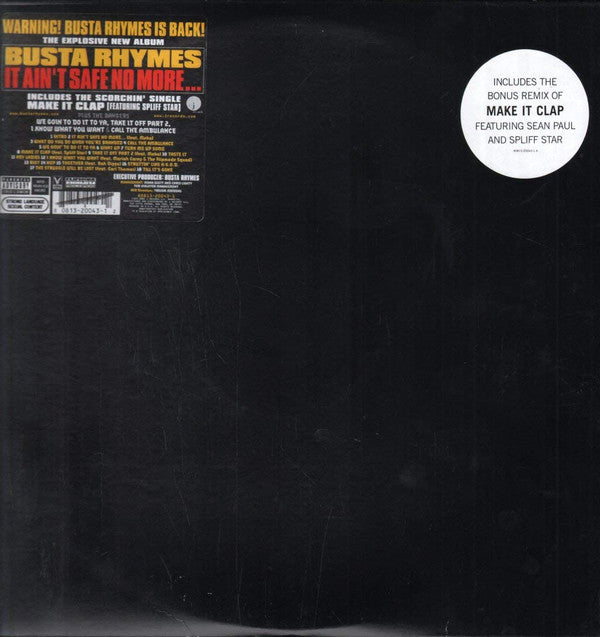 Busta Rhymes - It Ain't Safe No More... (2xLP, Album)