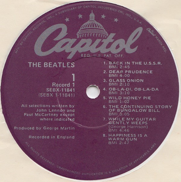 The Beatles - The Beatles (2xLP, Album, Ltd, RE, Whi)