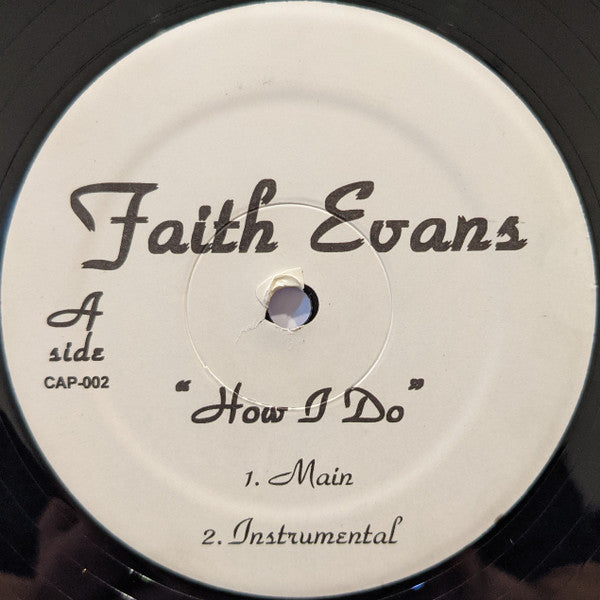 Faith Evans - How I Do (12"", Unofficial)