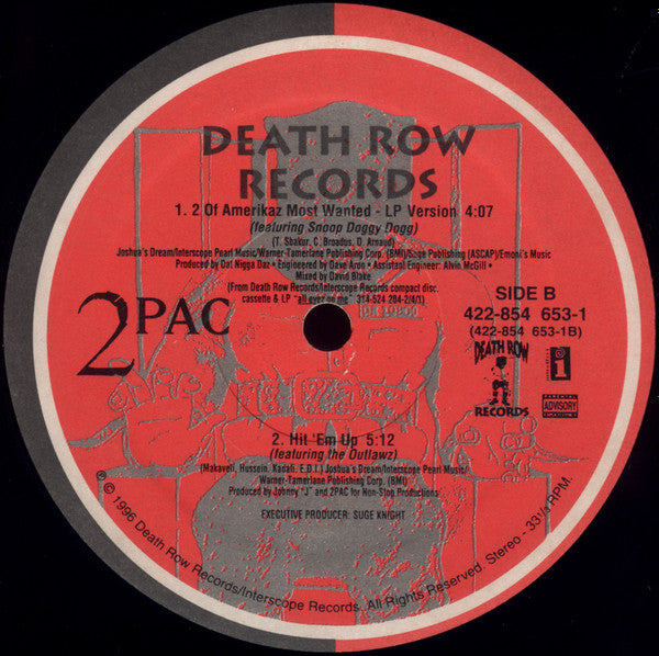 2Pac - How Do U Want It (12"")