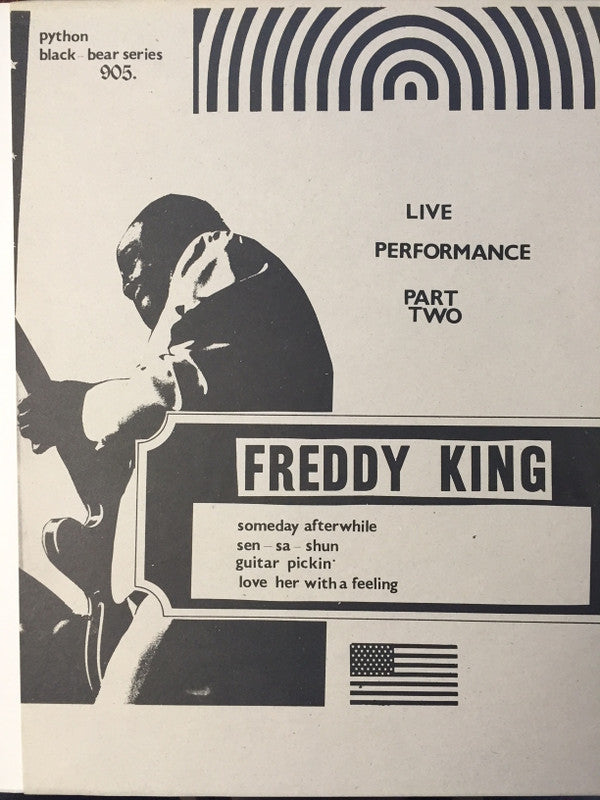 Freddie King - ""Live Performance"" Part Two (LP, Mono, Unofficial)