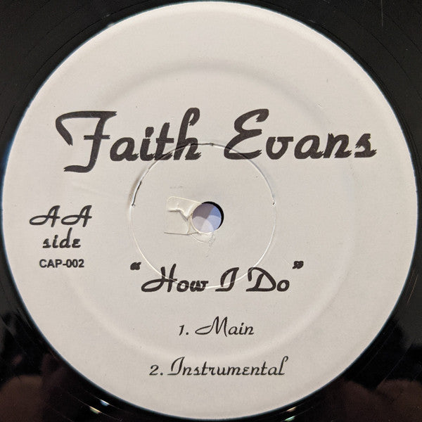 Faith Evans - How I Do (12"", Unofficial)