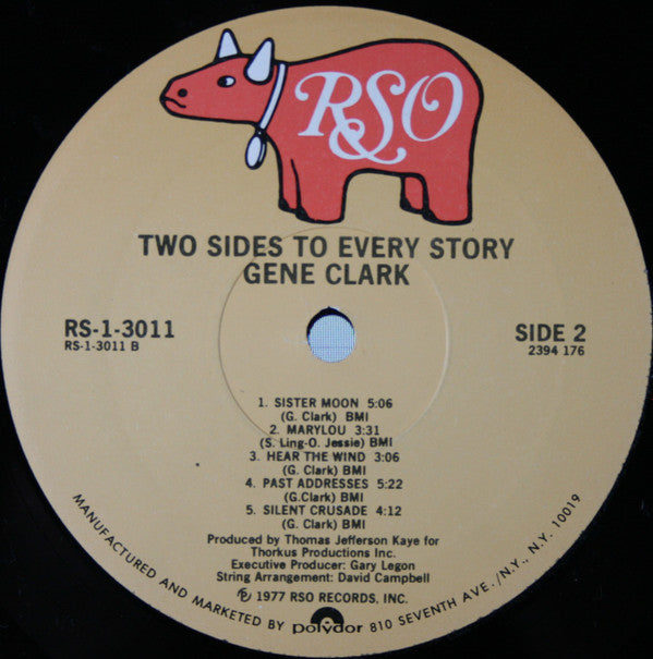 Gene Clark - Two Sides To Every Story (LP, Album)