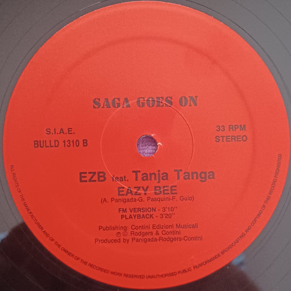 EZB feat. Tanja Tanga - Eazy Bee (12"")