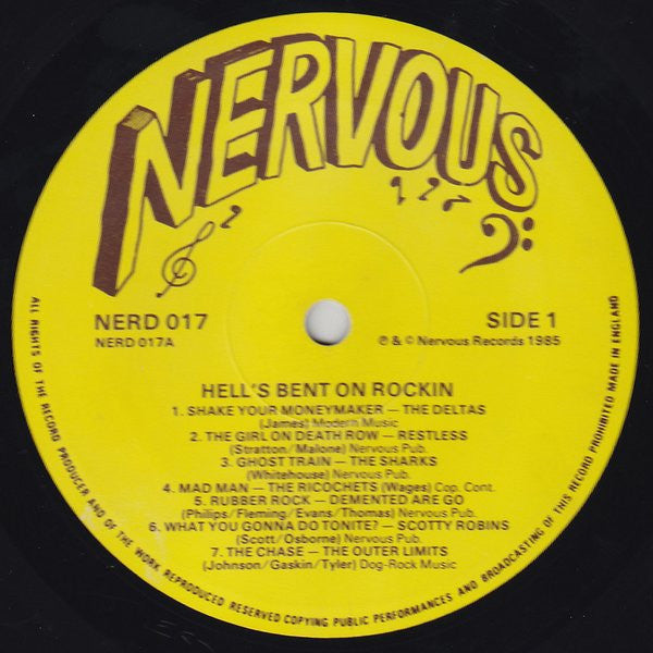 Various - Hell's Bent On Rockin ! (LP, Comp)