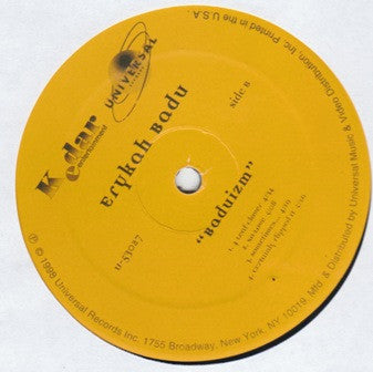 Erykah Badu - Baduizm (LP, Album, RE)