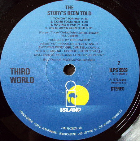 Third World - The Story's Been Told (LP, Album)