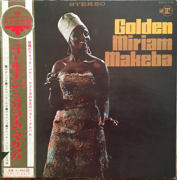 Miriam Makeba - Golden (LP, Comp)