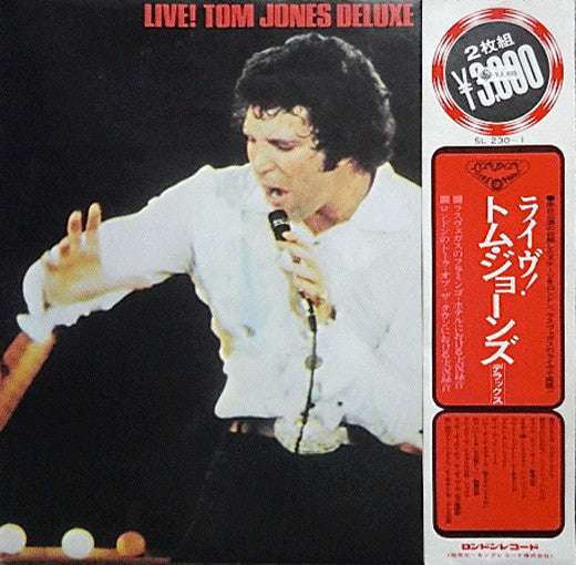 Tom Jones - Live! Tom Jones Deluxe (2xLP, Comp, Gat)