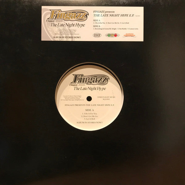 Fingazz - Fingazz Presents The Late Night Hype E.P. (12"", EP)