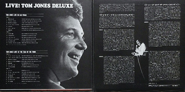 Tom Jones - Live! Tom Jones Deluxe (2xLP, Comp, Gat)