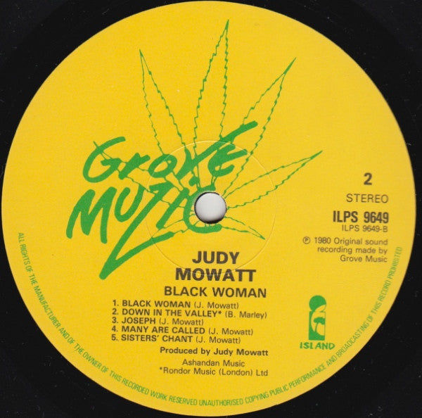 Judy Mowatt - Black Woman (LP, Album)