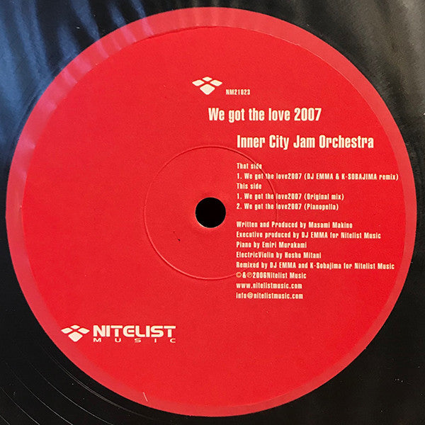 Inner City Jam Orchestra - We Got The Love 2007 (12"")