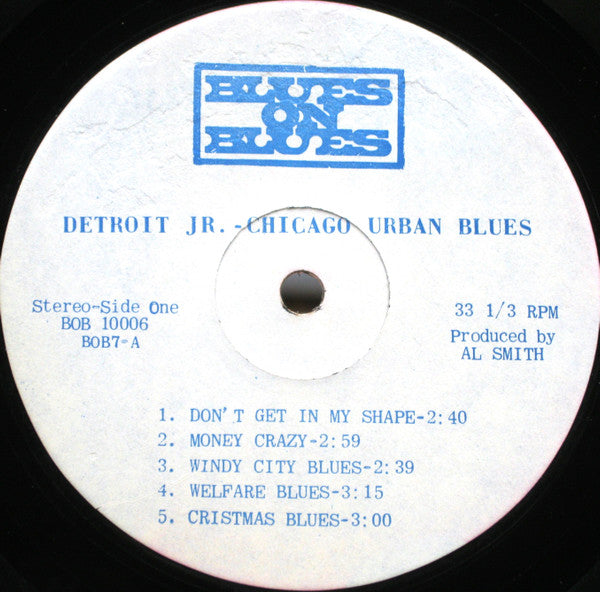 Detroit Jr.* - Chicago Urban Blues (LP, Album)