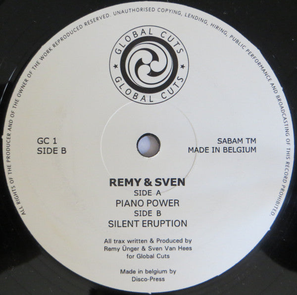 Remy & Sven - Piano Power (12"", RP)