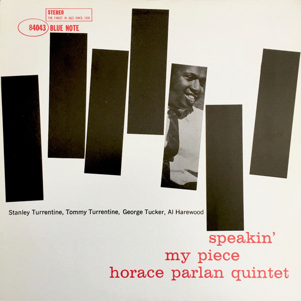 Horace Parlan Quintet - Speakin' My Piece (LP, Album, Ltd, RE)