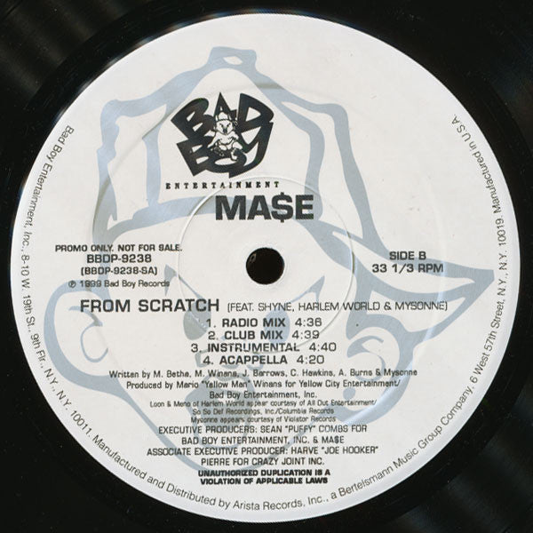 Ma$e* - All I Ever Wanted / From Scratch (12"", Promo)