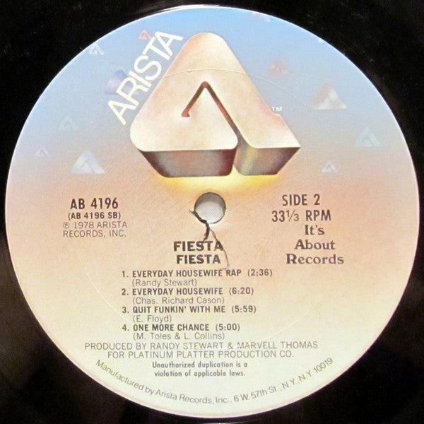 Fiesta (5) - Fiesta (LP, Album)