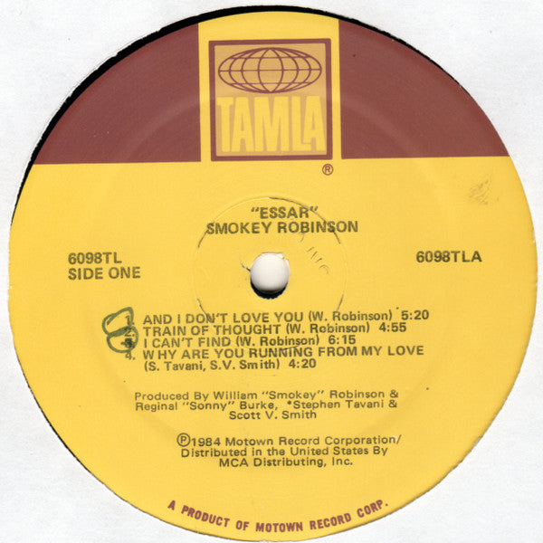 Smokey Robinson - Essar (LP, Album)