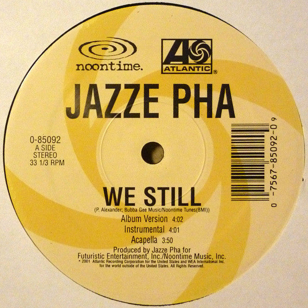 Jazze Pha - We Still (12"")