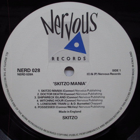 Skitzo (3) - Skitzo Mania (LP, Album)