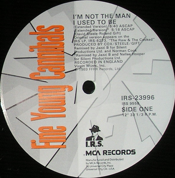 Fine Young Cannibals - I'm Not The Man I Used To Be (12"", Single)