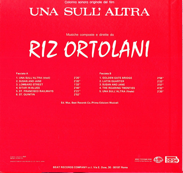 Riz Ortolani - Una Sull'Altra (Colonna Sonora Originale)(LP, Album,...