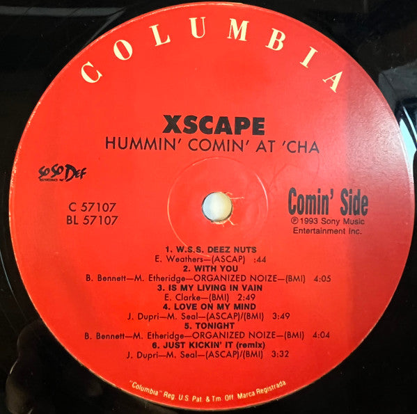 Xscape - Hummin' Comin' At 'Cha (LP, Album)