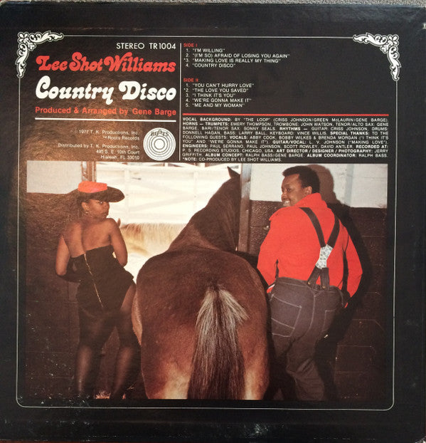 Lee Shot Williams - Country Disco (LP, Album)