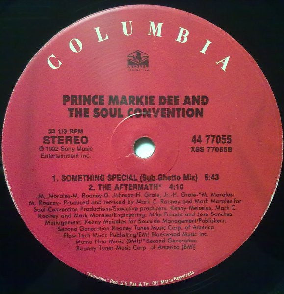 Prince Markie Dee & The Soul Convention* - Something Special (12"")