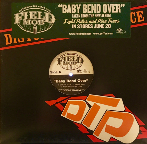 Field Mob - Baby Bend Over (12"", Promo)