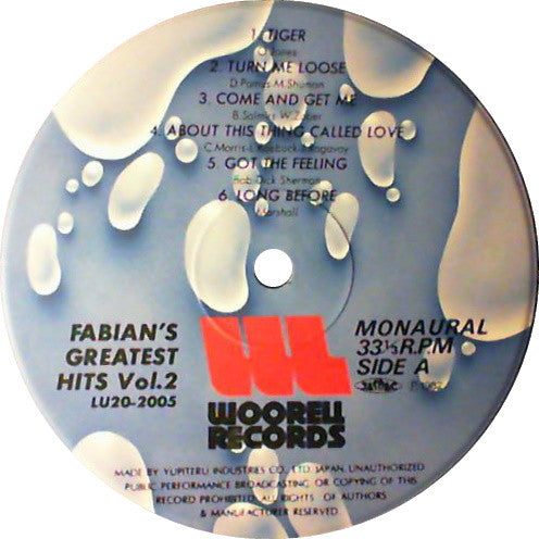 Fabian (6) - Fabian's Greatest Hits Vol.2 (LP, Comp)