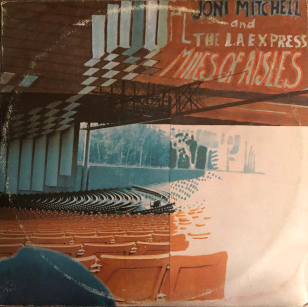 Joni Mitchell - Miles Of Aisles(2xLP, Album, RE, Spe)
