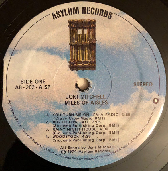 Joni Mitchell - Miles Of Aisles(2xLP, Album, RE, Spe)