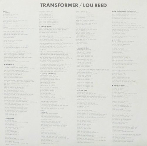Lou Reed - Transformer (LP, Album, Ltd, RE) – mion.records