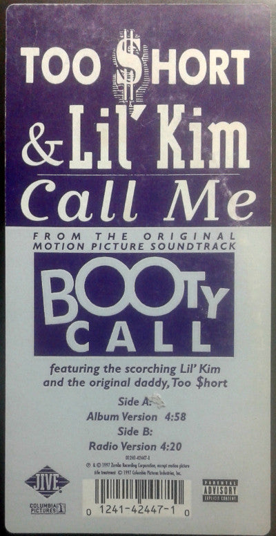 Too $hort* & Lil' Kim - Call Me (12"")