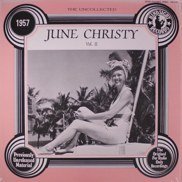 June Christy - The Uncollected Vol. II, 1957 (LP, Album, Mono)