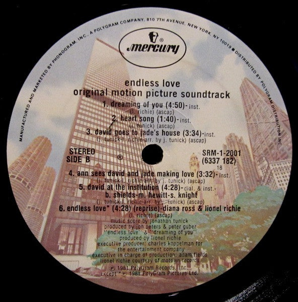 Various - Endless Love Original Motion Picture Soundtrack(LP, Comp,...