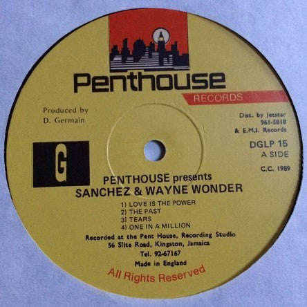 Wayne Wonder And Sanchez - Penthouse Presents (LP, Comp)