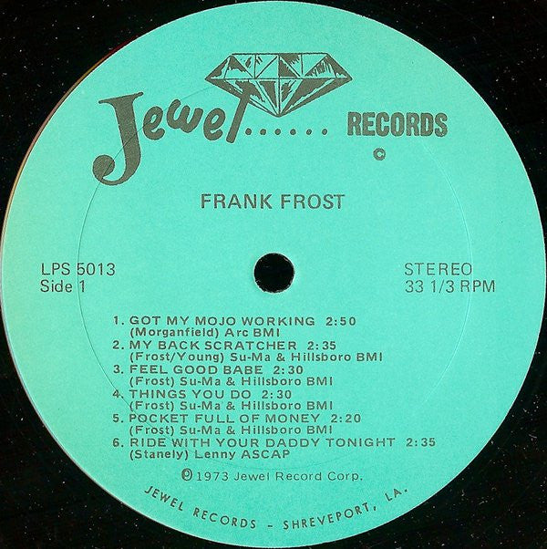 Frank Frost - Frank Frost (LP, Comp)