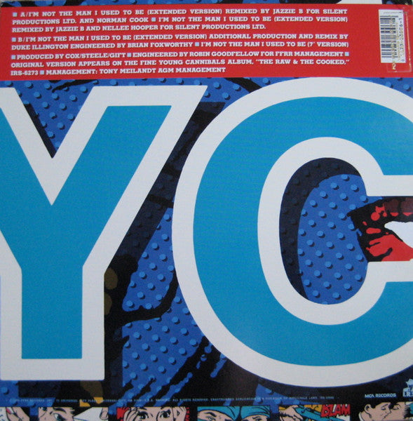 Fine Young Cannibals - I'm Not The Man I Used To Be (12"", Single)